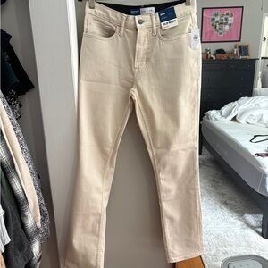 NWT Old Navy Men’s Light Beige Denim Pants